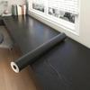 PVC Wood Grain Self-Adhesive Wallpaper Black White Solid Color 55cm Suitable For Wardrobes Kitchen Furniture And Wall Decoration