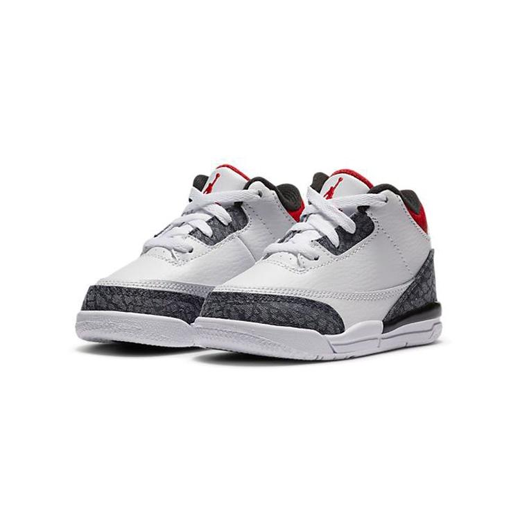 (TD) Air Jordan 3 Retro Denim SE 'Fire Red' Baby DB0442-100