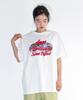 AMES-WORLDWIDE Palm Tree Oval Tee White