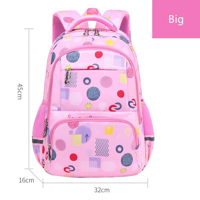 6-12 Years Children Bookbag Cute Lightweight Kids Elementary Middle School Bags for Girls Kids Schoolbag Waterproof