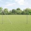Hexagonal Fence vidaXL 1.5x50 M Galvanized Steel 3353427