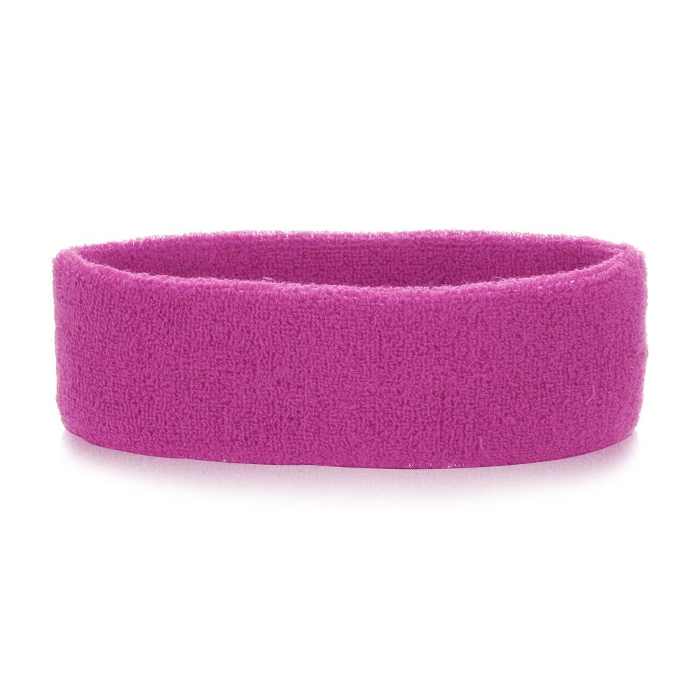New Terry Cloth Tennis Basketball for Yoga Gym Workout Sports Headbands Athletic Sweat Bands Elastic Hair Bands Cotton Sweatband