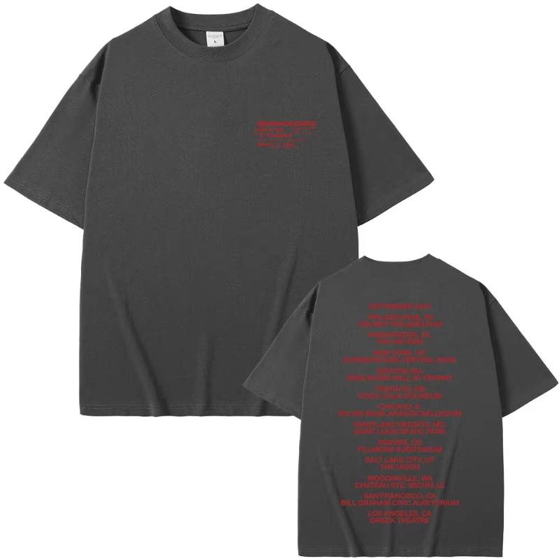 Beabadoobee This Is How Tomorrow Moves Album Bokstavslogga T-shirts Unisex Dam Mode Estetisk T-shirt Unisex Översized T-shirts