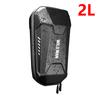 4-2L Portable Electric Scooter Handle Bar Bag Skateboard Hard Shell Front  Pouch Biking Waterproof EVA Hard Case Cycling Parts