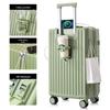 Lidu Multi-functional Spinner Carry-On Luggage