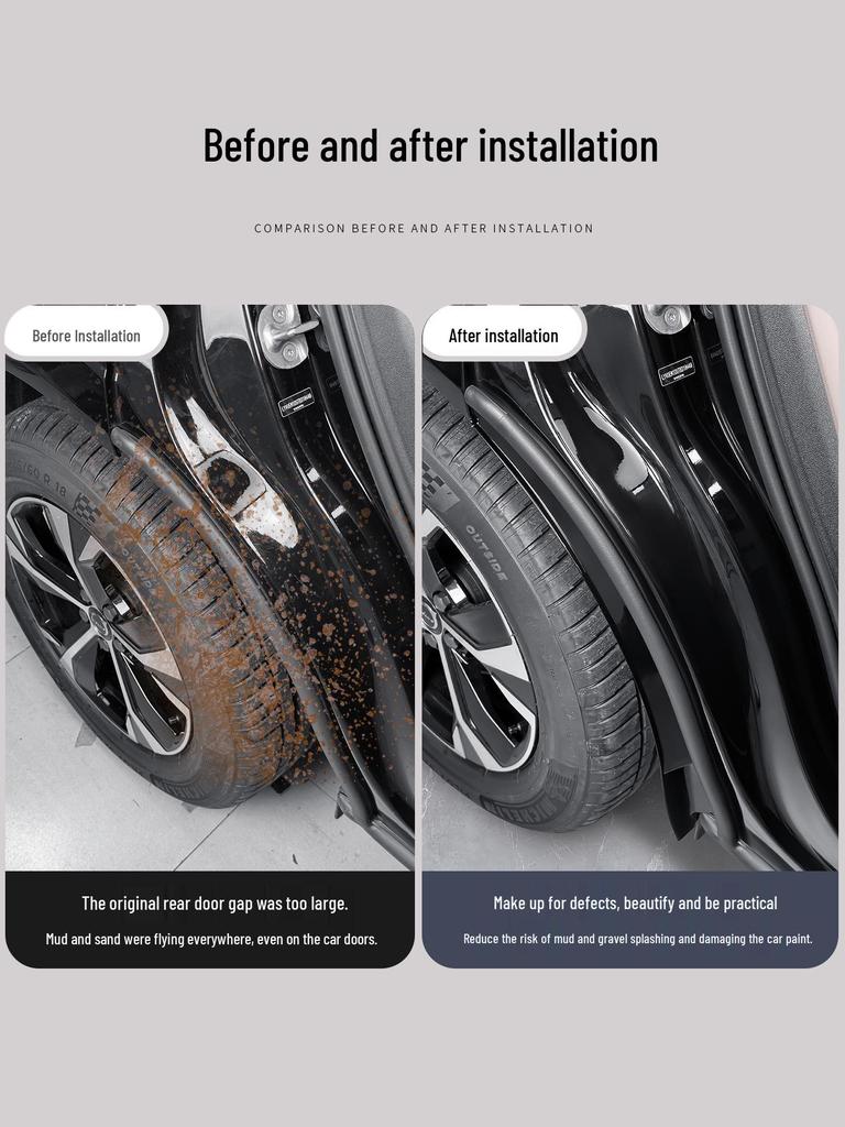 Volvo XC60 (2018-2026) Rear Wheel Mudguard Liner & Mud Flap