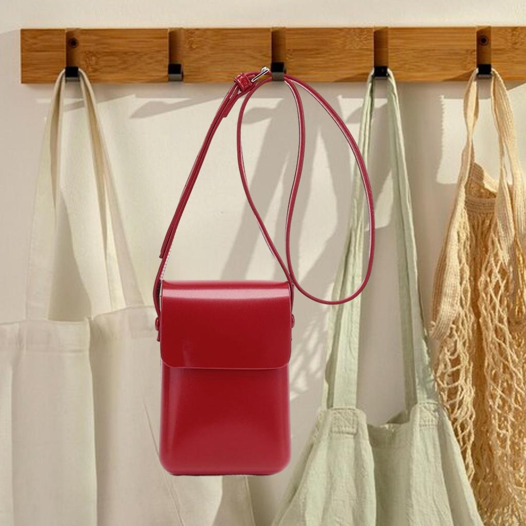 Cell Phone Purse Adjustable Strap Fashion Handbag Travel Pouch Shoulder Bag for Biking Casual Family