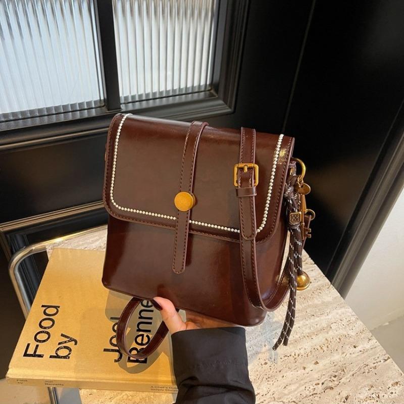 Väska Dam Ny Trendig Mobiltelefonväska Mode Mångsidig Student Damväska Enaxlad Axelväska Liten Fyrkantig Väska