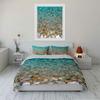 "Beach Pebbles Water Bedding" Bedding Duvet Cover Set Duvet Cover Pillowcases (1 * Duvet Cover 2 * Pillowcases, without duvet insert)
