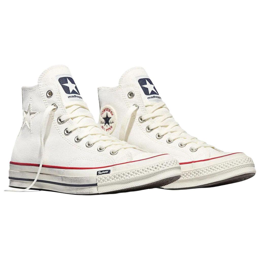 Madhappy x Converse Chuck 70 Vintage White Unisex Tenisky Egret Smaltově Červené A19149C