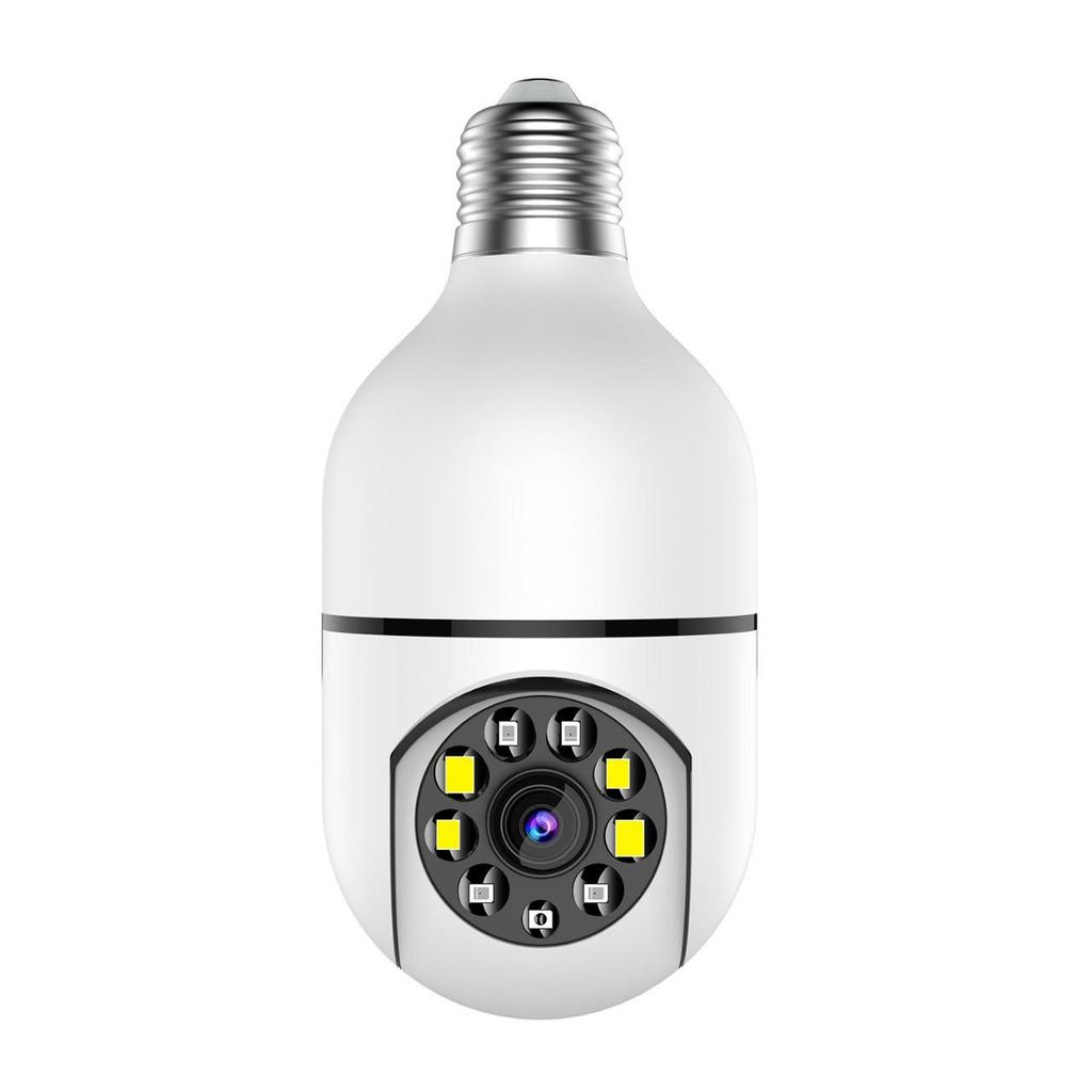 ICSEE Minion Lamp Holder WiFi Camera - High-Definition Surveillance Light Bulb