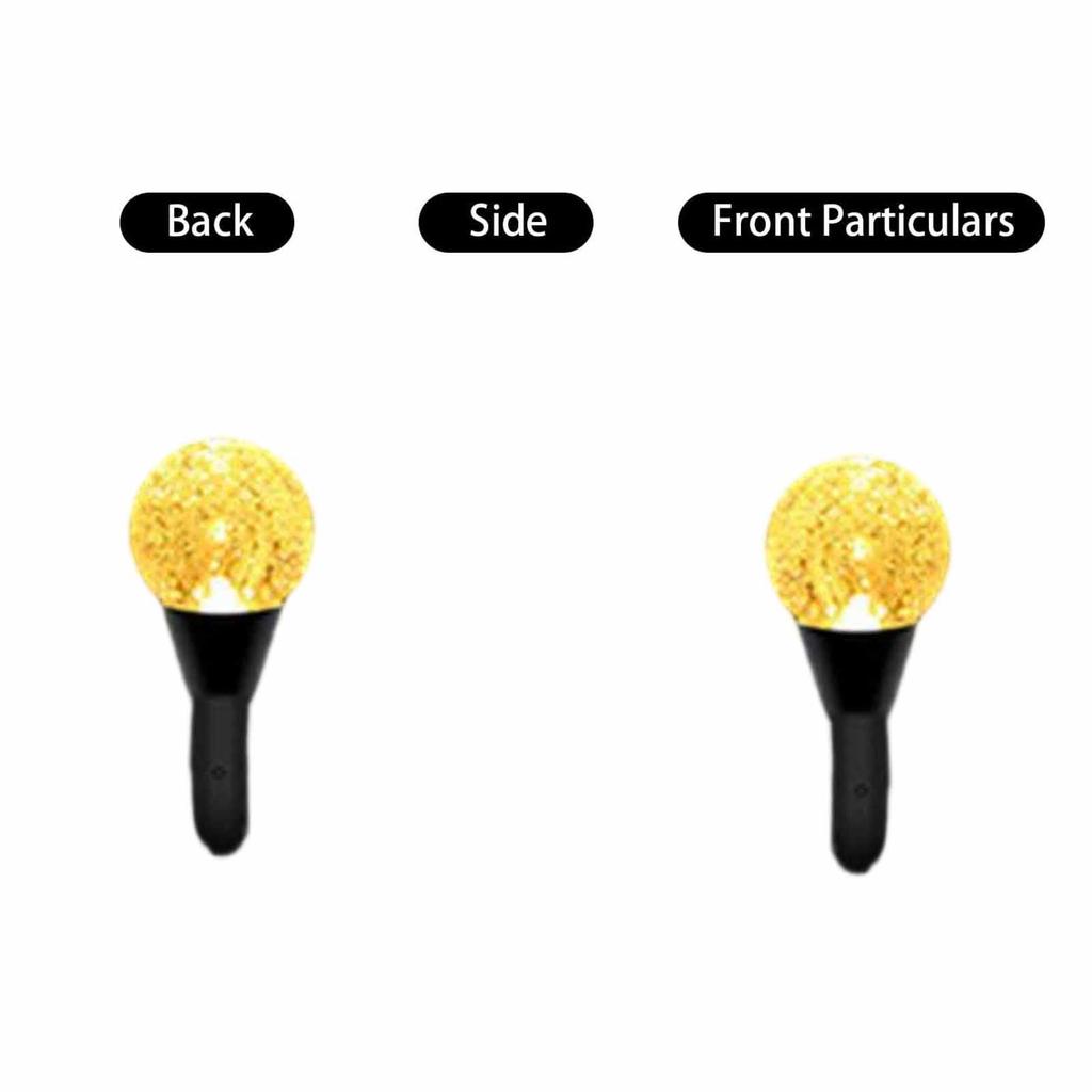 Solar Crystal Ball Garden Lights – Outdoor  Decorative Bubble Ball Ground Stake Lights for Courtyard Path  Lighting