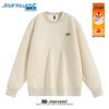 Jeanswest Men's Winter Fleece-Lined Round Neck Sweatshirt