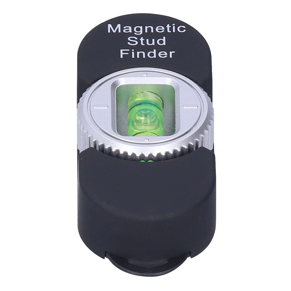 Magnetic Stud Finder Portable Metal Detector with Level Gauge for Steel Nails ScrewsBlack