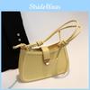 Stylish Vintage Single Shoulder Bag For Women 2024 New Fashion Simple Crossbody Bag All-match Popular Armpit Bag