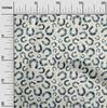 oneOone Cotton Poplin Blue Fabric Cowboy Fabric For Sewing Printed Craft Fabric By The Yard 42 Inch