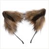 Fell-Tierohren-Stirnband für Katze Fell-Cosplay-Tier Lilota Kopfbedeckung Haare
