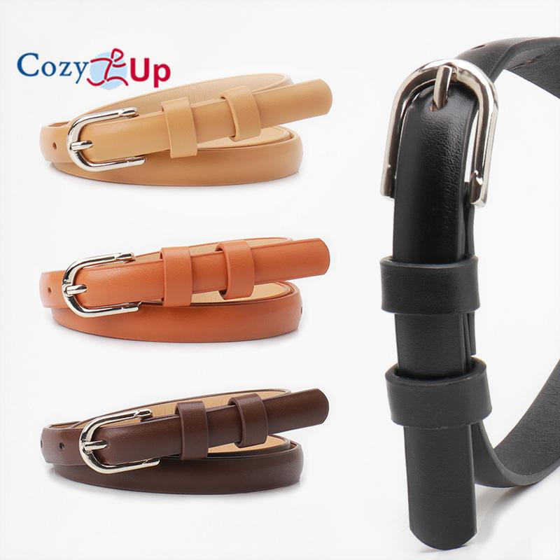 Damen-Ledergürtel für Jeanshosen, lässiger Damengürtel, modischer Vintage-Gürtel mit Dornschließe für Frauen
