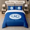 Custom Name Queens Park Rangers _ QPR 3Pcs Duvet Cover Set Personalized Text Bedding Pillowcases Bedroom