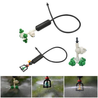Garten Gewächshaus Nebel Sprinkler Aufhängbar Anti-Tropf Vernebelungsdüse Zerstäubung Bewässerungssystem Befeuchtung Kühlung Entstaubung