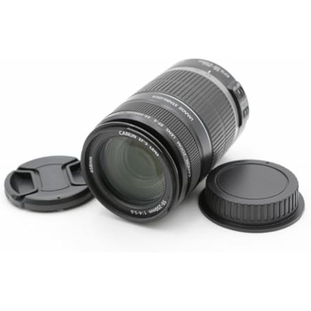 Canon Telephoto Lens EF-S55-250mm F4-5.6 IS APS-C Compatible