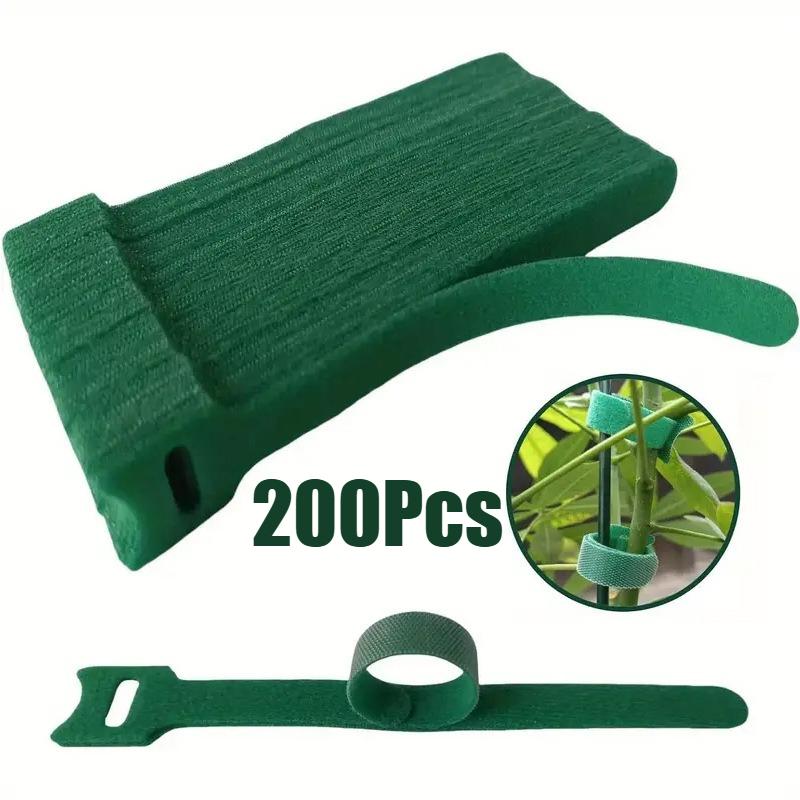 Xiaomi 50-500Pcs Reusable Adjustable Non-Slip Nylon Plant Ties with Hook and Loop Fasteners, Gardening Applications for Support Plants
