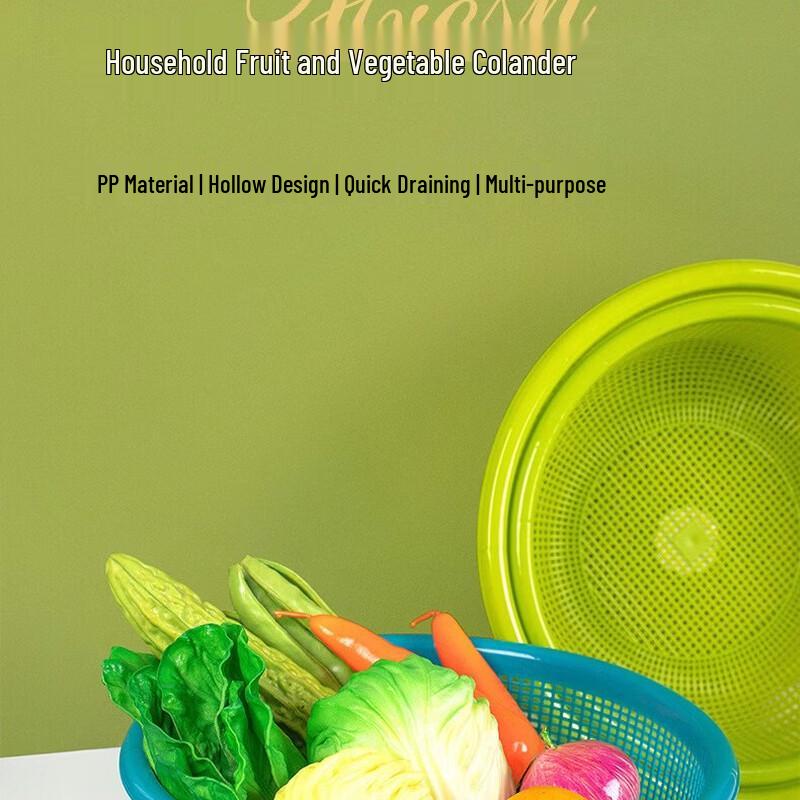 CHAHUA 30cm Kitchen Vegetable & Fruit Washing Basket Set