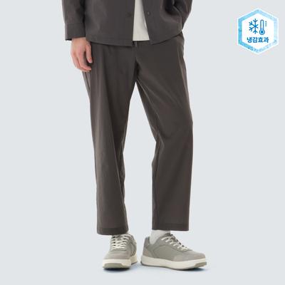 SNOWPEAK Minimální zúžené kalhoty čokoládově khaki (S26MMFPT72)
