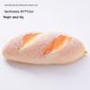 PU Slow Rebound Bread Squeeze Toy - Soft Fragrant Fake Cake for Decompression and Photography Props