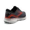 Brooks Ghost 15 Running Shoes Comfortable Non-Slip Low-Top Men sneaker Black Orange 110393-1D-024