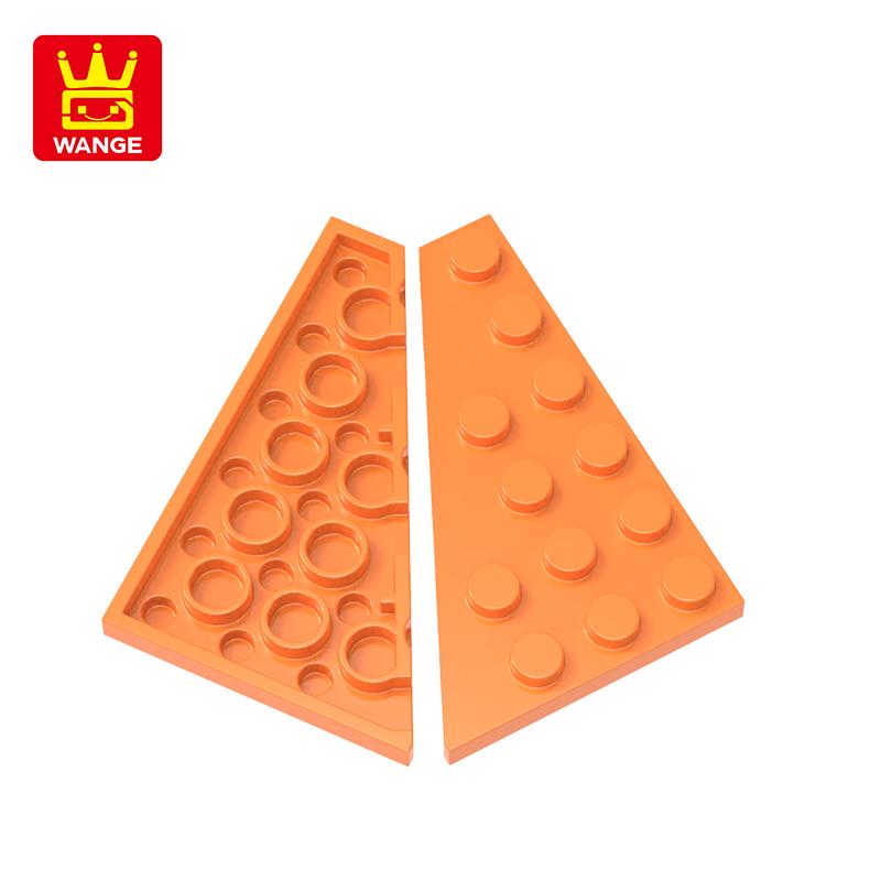 Non-Toxic 49Pcs/Lot 48208 4X6 Wedge Left Plate Building Blocks Moc Classic Accessories Compatible With Brick Toys Children Gift Box