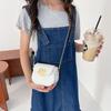 Kinder Taschen Neue Liebe Einfarbig Dopamin Mini Niedlich Süß Kawaii Umhängetaschen Modisch Vielseitig Mädchen Crossbody Taschen