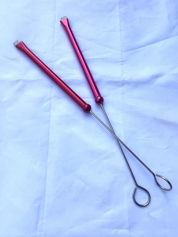 Steel Wire Jazz Drum Brushes & Drumstick Rack - Drum Accessories