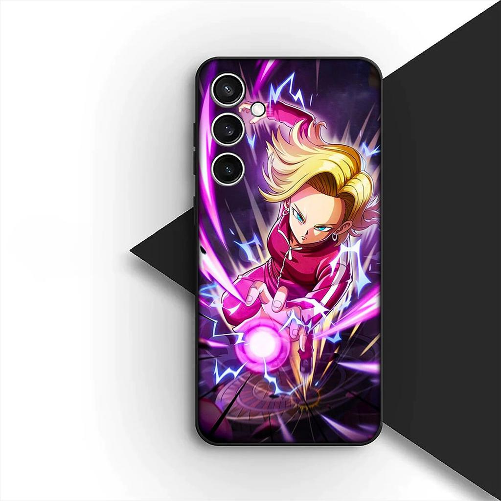 Android 18 Dragon Goku Ball Z Cover for Motorola Moto Edge 70 60 Fusion NEO Pro G Stylus G56 G96 G04 G05 20 Coque Phone Case