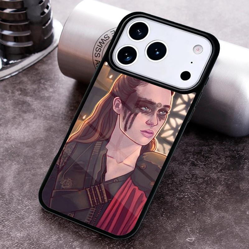 Heda Lexa The 100 TV Show soft Phone Case for iPhone 17 16 15 Pro Max Air 14 13 12 11 Plus Shockproof Cover