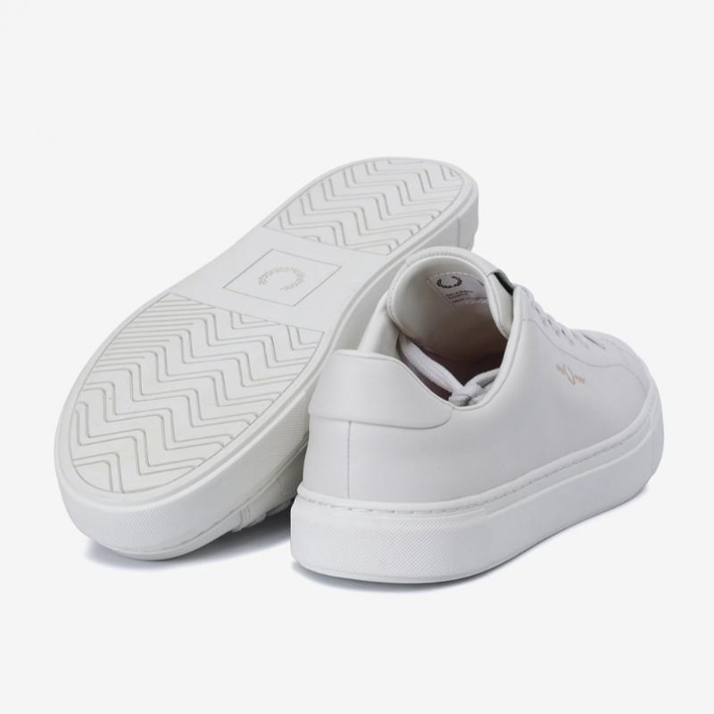 Fred Perry B71 Leather White Sneakers Sfpu2415310