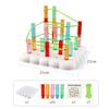 Kids Montessori Rainbow Boards Stringing Sensory Toys Color Sorting Counting Activity Pegboard Education Fine Motor Skills Toys