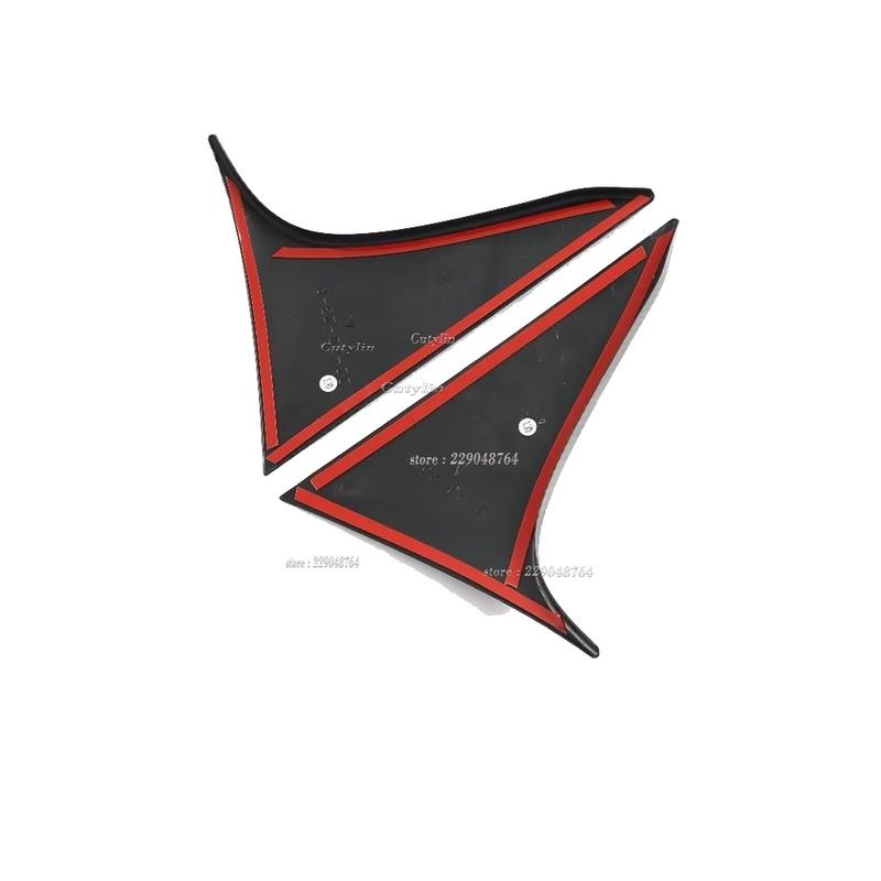 For Honda Vezel HR-V HRV Carbon Fiber Rear Window Triangle Cover Trim Decoration Exterior Accessories Car Styling