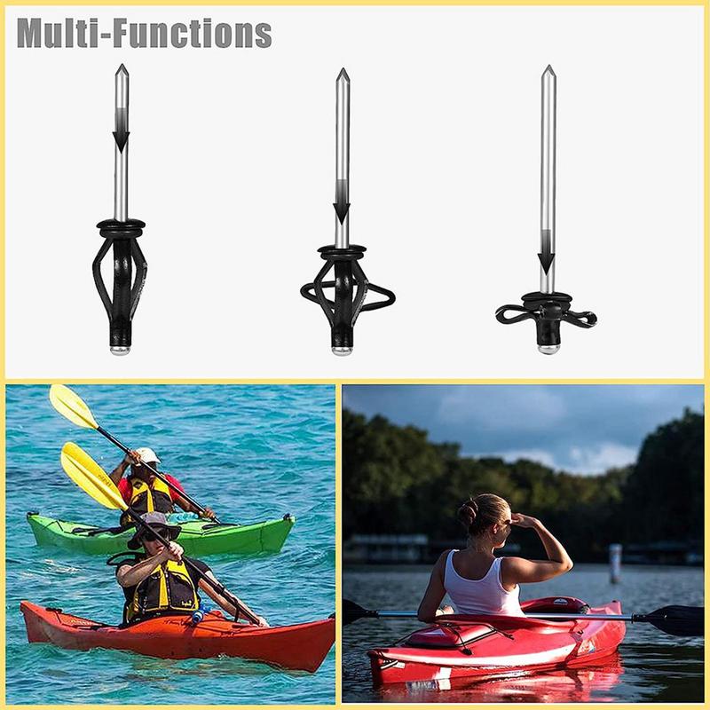 Tri Grip Rivets 2.3 Inch Long Industrial Rivets Heavy Duty Tri-Grip Tool Accessories Fixing Equipment Aluminum Alloy Kayak Canoe