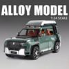 1/24 BYD Yangwang U8 Alloy SUV Car Model Diecast Metal New Energy Off-Road Vehicles Car Model Sound and Light Childrens Toy Gift