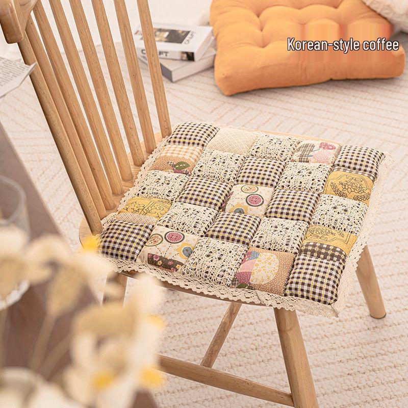 Lace Non-Slip Chair Cushion Pad for Dining and Living Room