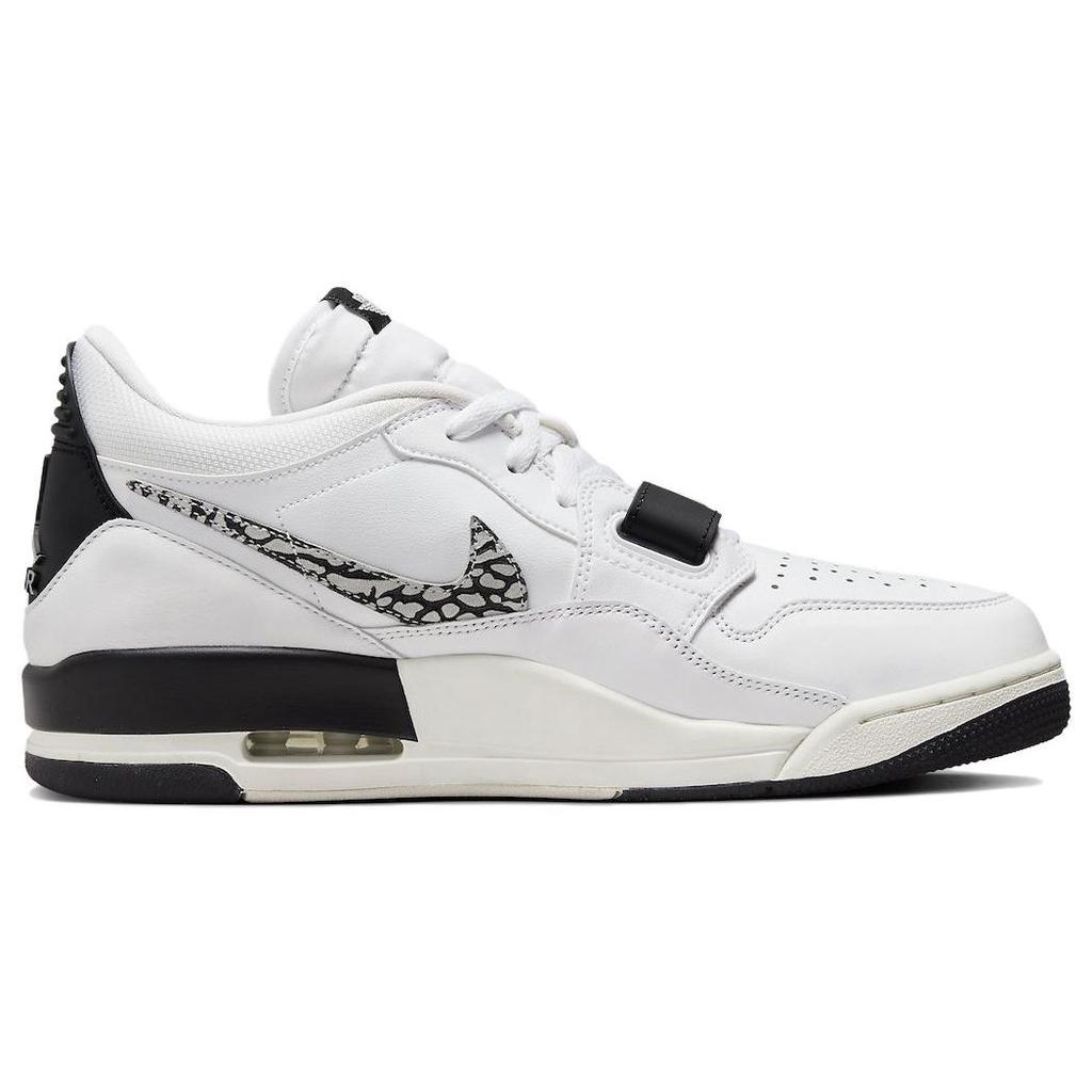 Air Jordan Legacy 312 Low Elephant Swoosh Herren Sneaker Weiß Schwarz Sail CD7069-110
