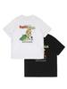 Seibeueodog Puppyrella Rose Half-Sleeve T-Shirt (Kids & Unisex Size ~5Xl) (B Type)