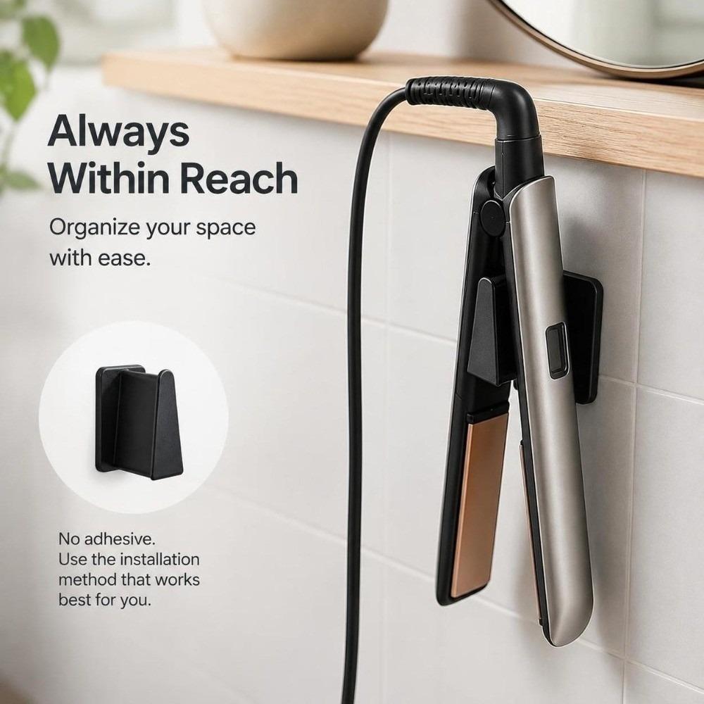 Practical Hair Styling Tool Organizer 3D Printed Bathroom Perm Rod Rack Bathroom