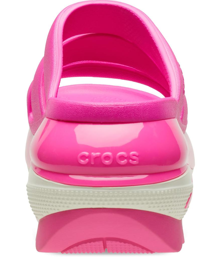 Crocs Sandals Mega Crush Triple Strap 209842-6TW (Pink/24.0/Men's, Lady's)