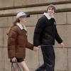 TonLion 2025 A/W Faux Lamb Wool Couple's Padded Jacket