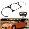 Carbon Fiber Interior Trument Panel Frame Cover Trim For Nissan 350Z 2003-09