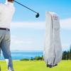 Golf Bag Cover Dust for Mens Women Golfer with Zipper Sturdy Nylon Black Storage