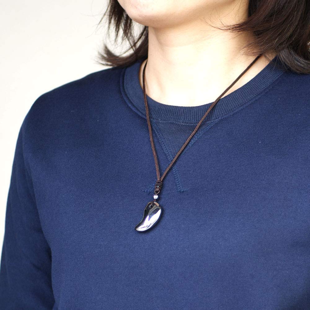 [beautéller] Terahertz Magatama (33mm String Necklace)