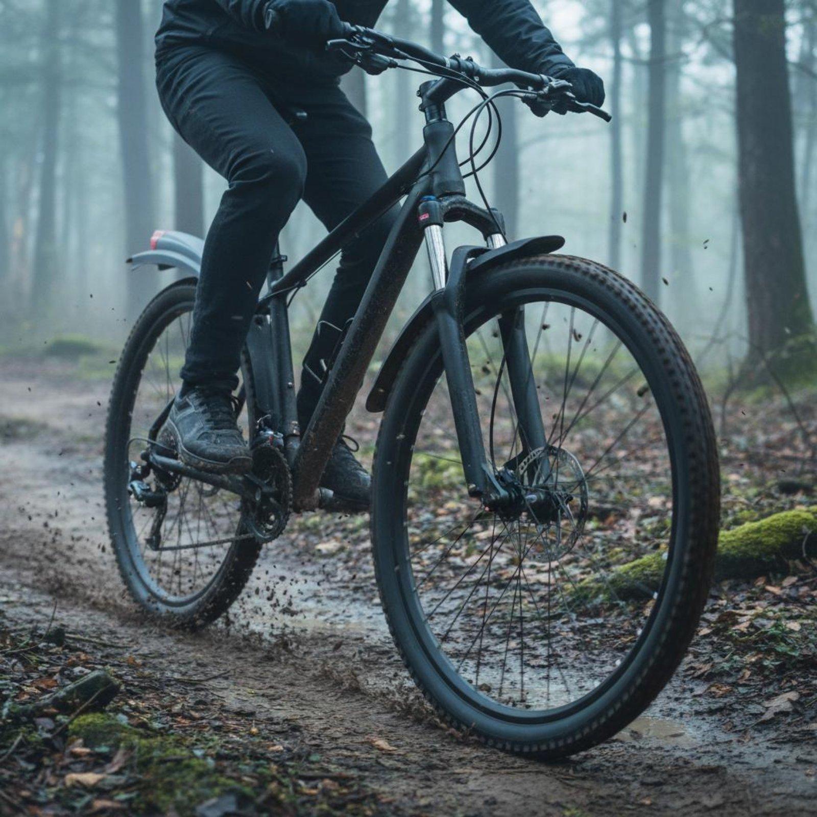 2 gabali Priekšējie un Aizmugurējie Velosipēdu